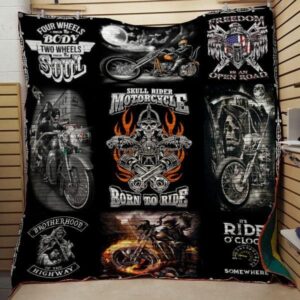 Biker 5030009 Quilt Blanket  Quilt